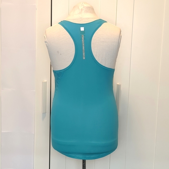 MEC Racerback Turquoise Blue Tank Top - Picture 6 of 6